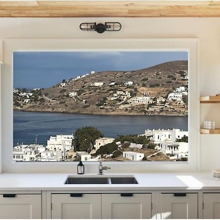 Villa Surplombant Le Port D'Ios, Cyclades Grecques Buitenkant foto